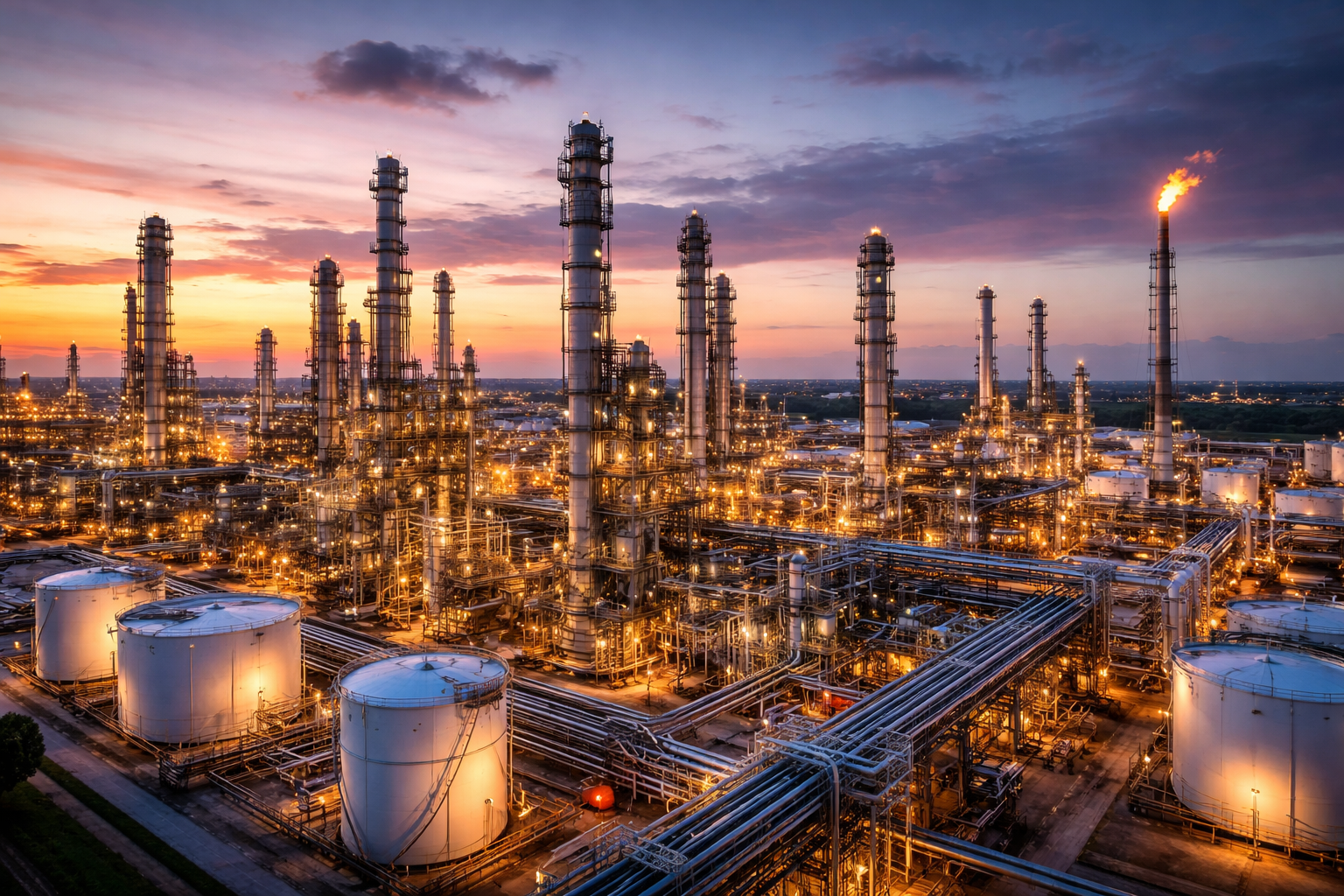 Oil and Gas Refinery